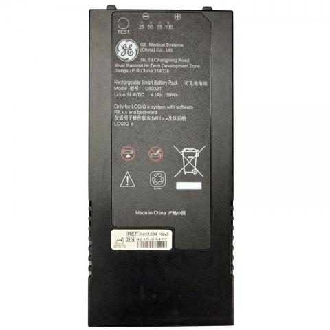 U80321 Battery Replacement For GE Logiq e Ultrasound R8.x.x 5451284