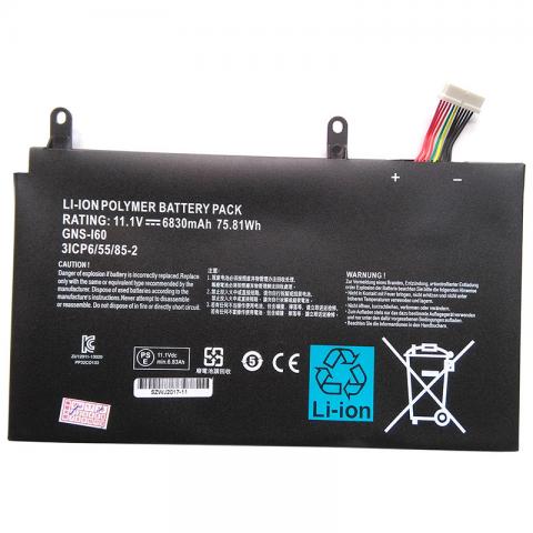 GNS-I60 Battery 961TA010FA Replacement For Gigabyte P35G P35K P35N P35W P35X P37K P37W P37X P57W P57X