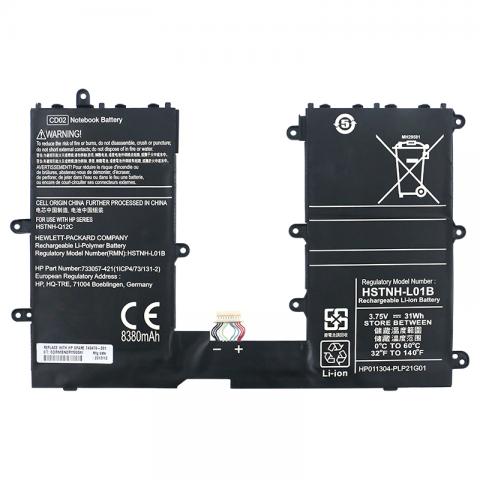 HP CD02 Battery Replacement 740479-001 HSTNN-D01B HSTNN-L01B For Pro Tablet 610 G1 Omni 10