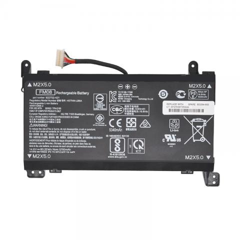 HP FM08 Battery Replacement HSTNN-LB8A 922976-855 TPN-Q195 922752-421 For HP Omen 17-AN