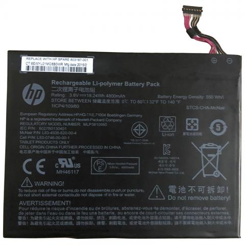 MLP3810980 HP 803187-001 Battery Replacement For Pro Tablet 408 G1