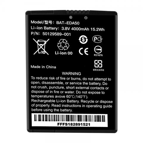 BAT-EDA50 Battery Replacement For Honeywell 50129589-001 3.8V 4000mAh 15.2Wh