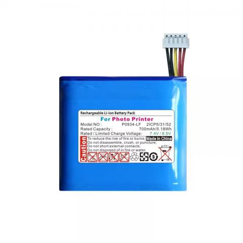 P0934A-LF 433051CX Battery Replacement For Zoemini C B500 Photo Printer