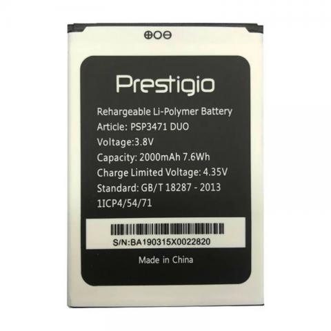 PSP3471 DUO Battery Replacement For Prestigio Wize Q3 DUO PSP3471 Phone